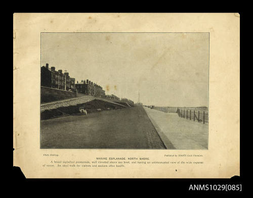 Booklet which contains black and white photographs of famous areas in Blackpool and surrounding areas