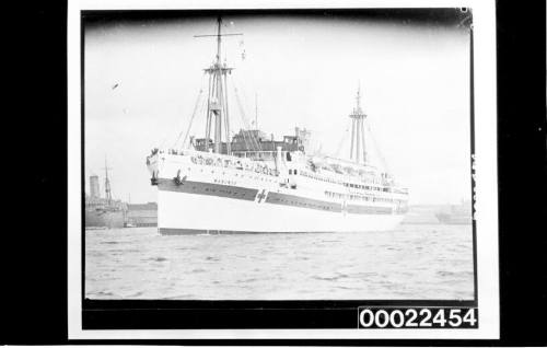 Hospital ship MANUNDA