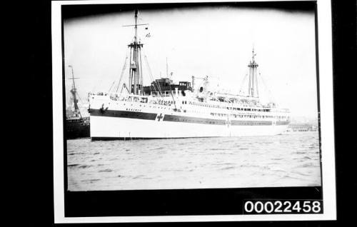 Adelaide Steamship Company hospital ship MANUNDA