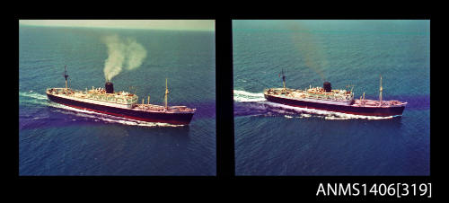 Transparency depicting SS ARAMAC