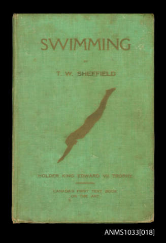 T W Sheffield 'Swimming' book featuring Beatrice Kerr
