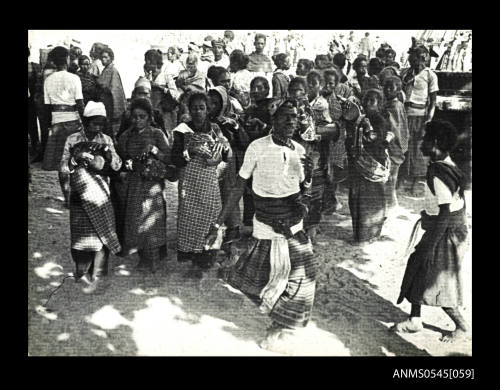 View of a crowd dancing