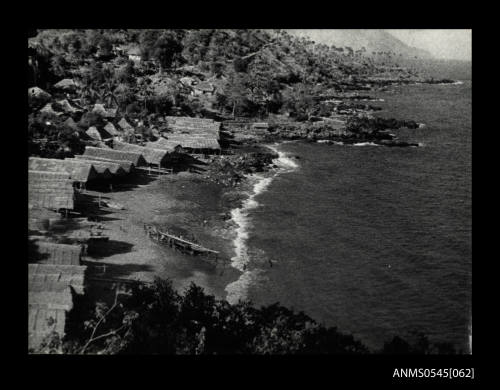 Aerial view of Lamalera, Lembata