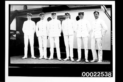 PORT JACKSON training ship - officer cadets