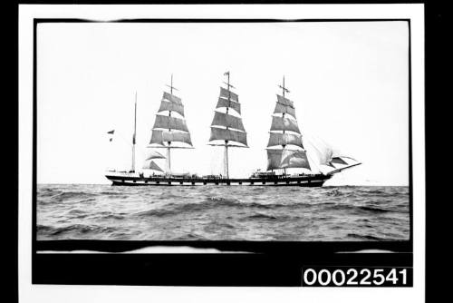 PORT JACKSON training ship underway