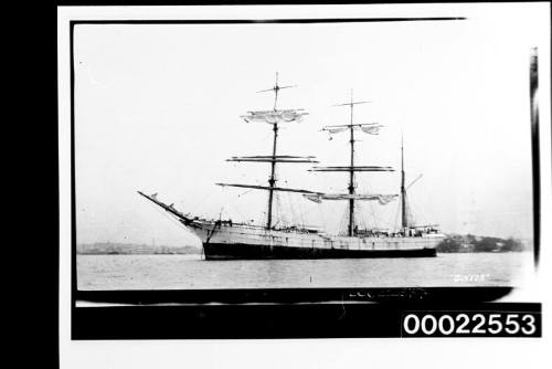 Three-masted barque GUNVOR