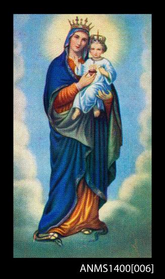 The Memorare praying card