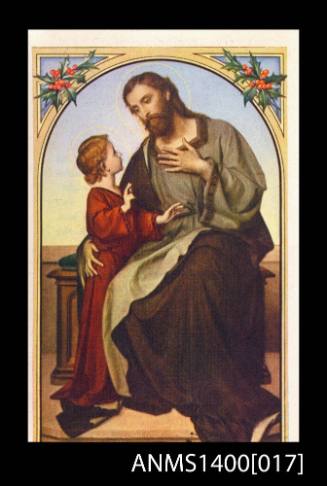A Short Daily Parayer to St. Joseph praying card