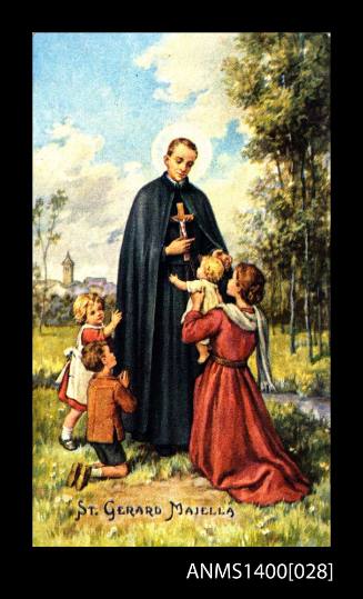St. Gerard Majella praying card