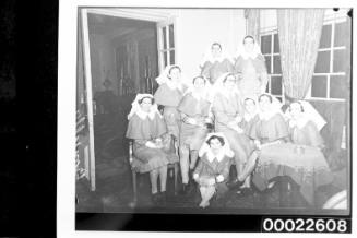 Nurses on the AQUITANIA and QUEEN MARY, from South Australia and Bongilla