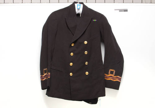 RANVR Engineer Lieutenant Commander jacket : Norman Warren Waterhouse