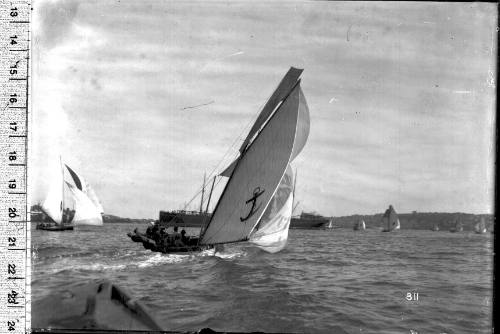 YENDYS sailing on Sydney Harbour