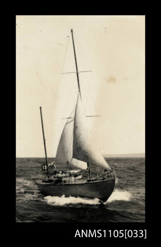 WAYFARER sailing at sea