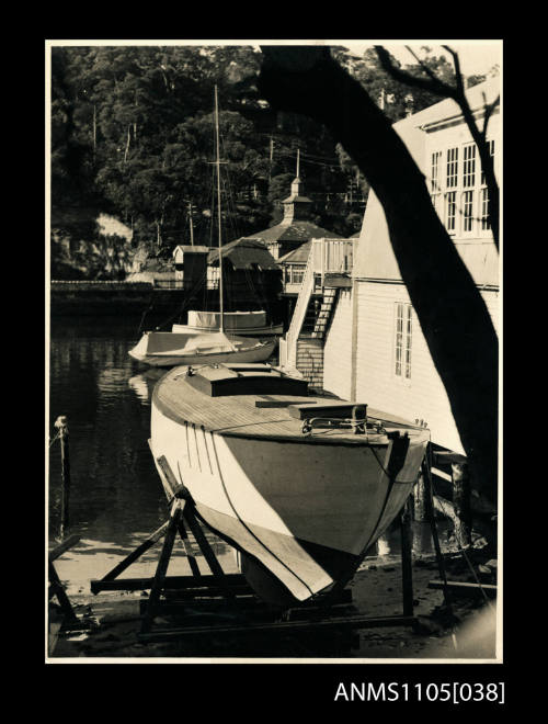 WAYFARER at Mulgannous Slipway Mosman Bay, Sydney, New South Wales