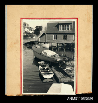 WAYFARER at Mulgannous Slipway, Mosman Bay, Sydney, New South Wales.