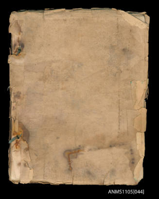 Typed manuscript by Peter Luke about building WAYFARER