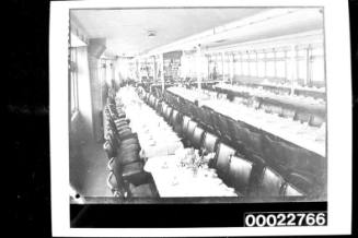 Sydney Ferries Ltd dining room interior