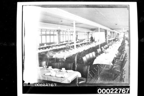 Sydney Ferries Ltd dining room interior