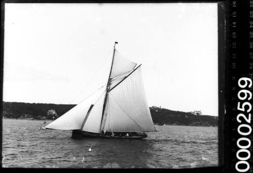 The yacht SAO on Sydney Harbour