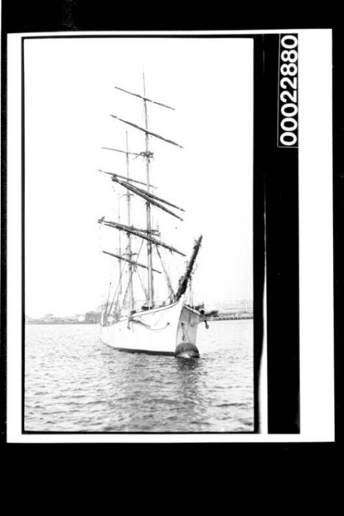 Three-masted Italian ship