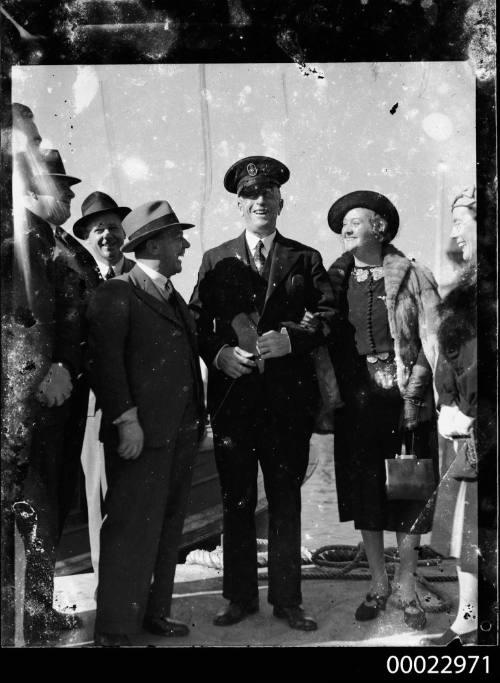 Count Felix Graf and Countess Ingeborg von Luckner in Sydney