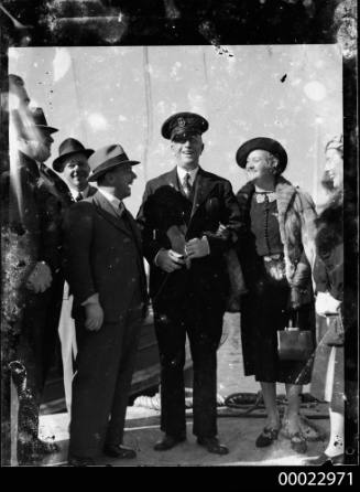 Count Felix Graf and Countess Ingeborg von Luckner in Sydney