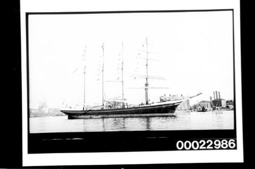 American four-masted barquentine AURORA, Sydney