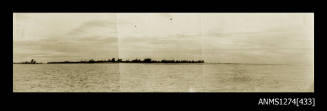 Photograph of land and ocean, on Crab Island