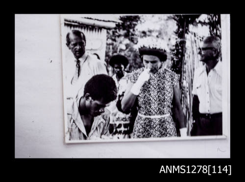 Queen Elizabeth II, Prince Philip and Denis George