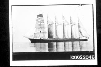 Six-masted barquetine E R STERLING