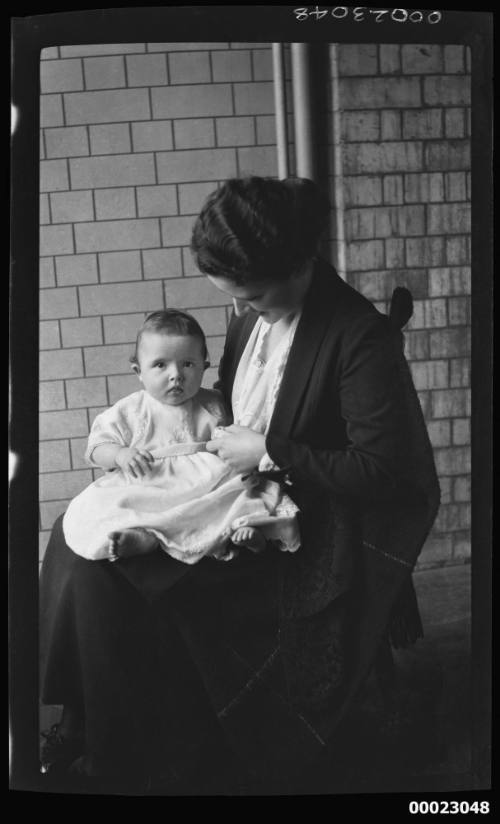 Ethel May Sterling and her daughter Margaret Francis Sterling