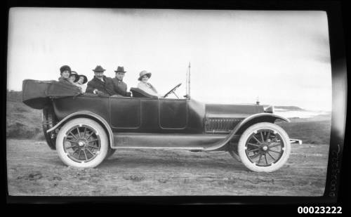 Six people in a car