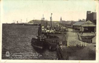 The wharves, Newcastle, New South Wales