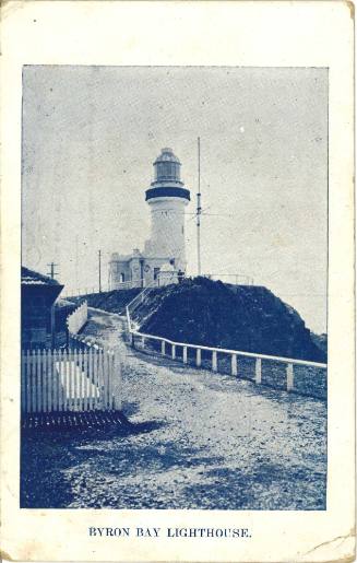 Postcard titled: Byron Bay Lighthouse