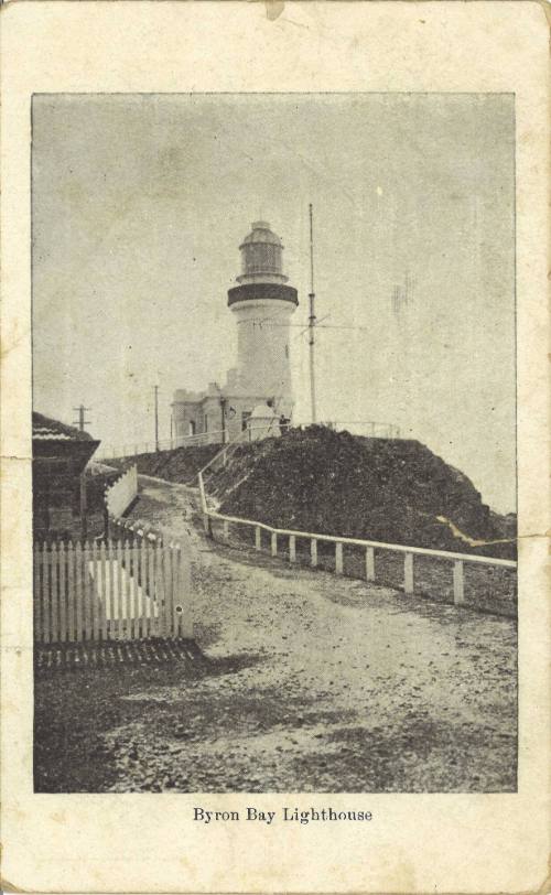 Postcard titled: Byron Bay Lighthouse