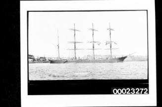 Four-masted barque SPRINGBANK at Snails Bay, Birchgrove