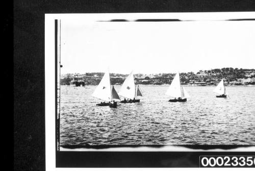 Small schooners, yachts and small craft in harbour