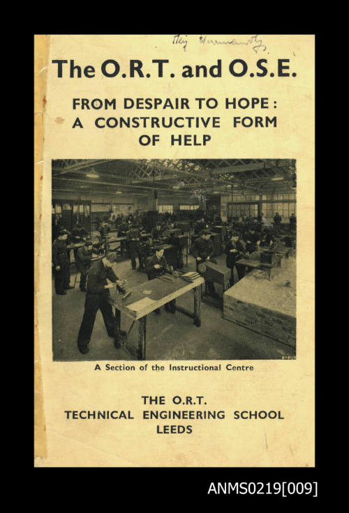The ORT and OSE. From despair to hope: a constructive form of help