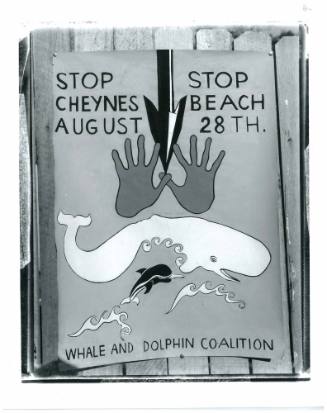 Stop Cheynes Whaling Station poster