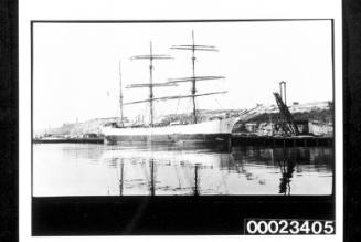 Three-masted barque AMASIS EX SAXON