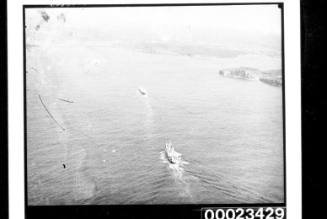 Aerial view of Sydney Harbour