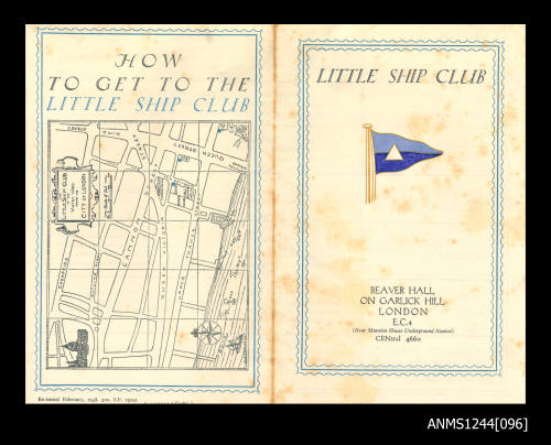 Little Ship Club membership brochure