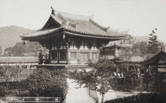 View of a temple, Japan