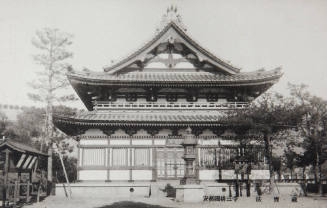 View of a temple, Japan