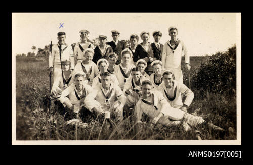 Leading Seaman Wilfred William Boshier and crew mates