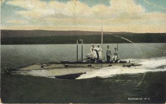 Postcard titled: Submarine No. 3