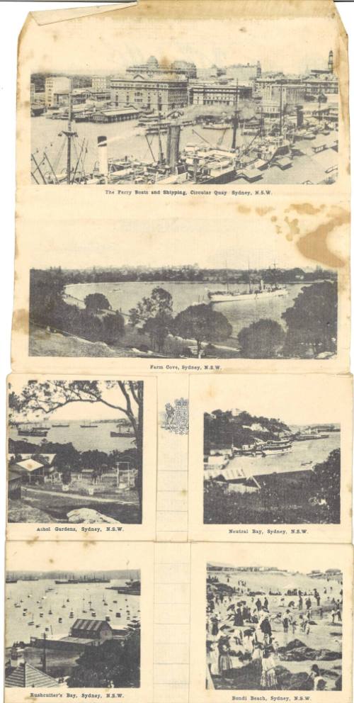 Postcard set titled: The Viewlette