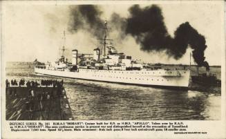 Postcard from the Defence Series titled: HMAS HOBART