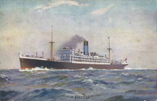 The Blue Funnel Line. TSS HECTOR