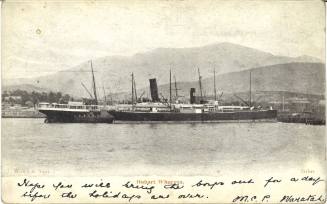 The Hobart wharves